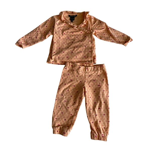 Little Marc Jacobs Other - Little Marc Jacobs 2 Piece Lettered Baby Girl Outfit- Size 1A (12-18m)